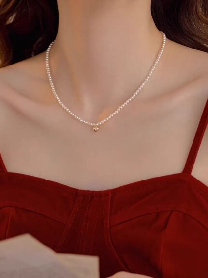 Collar de Perlas de plata 925 para Mujer